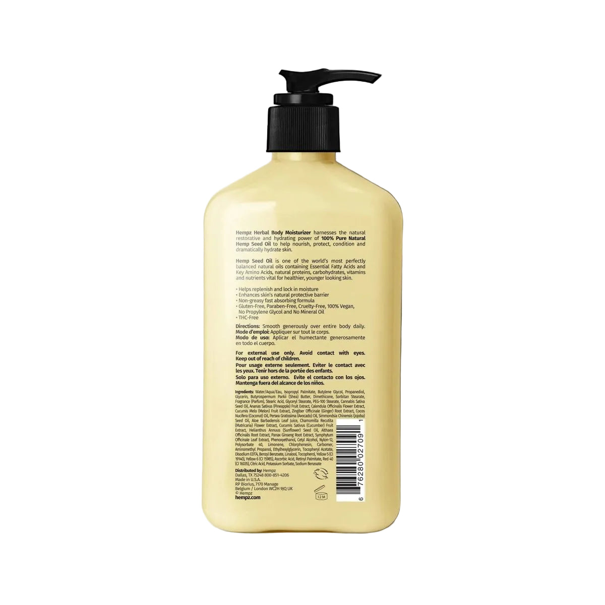 Hempz Sweet Pineapple and Honey Melon Herbal Body Moisturizer - Kija Hair Salon
