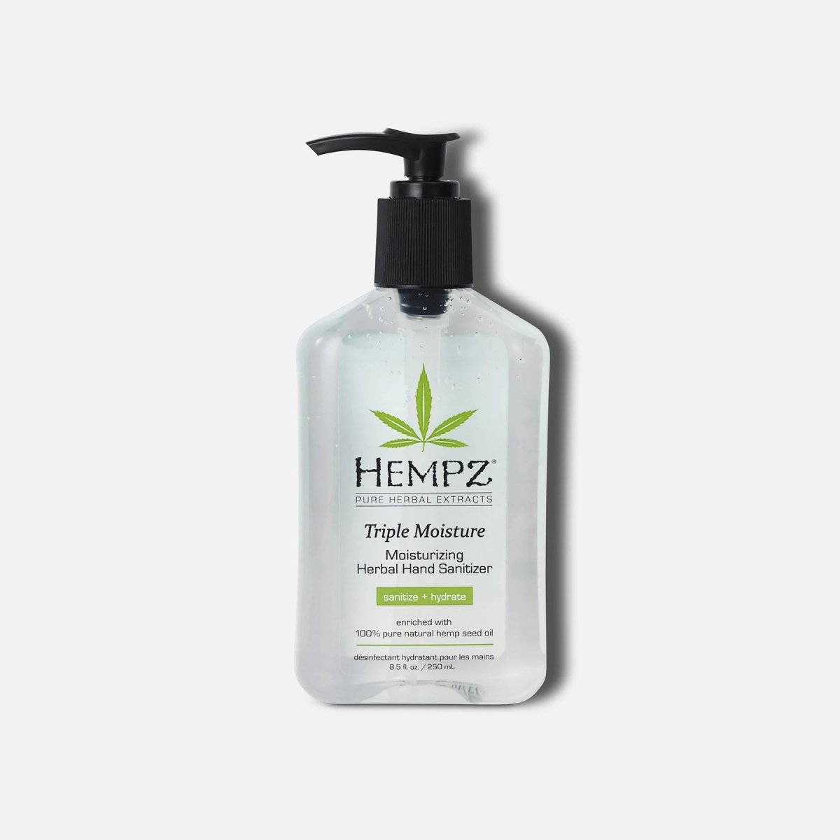 Hempz Triple Moisture Moisturizing Herbal Hand Sanitizer - Kija Hair Salon