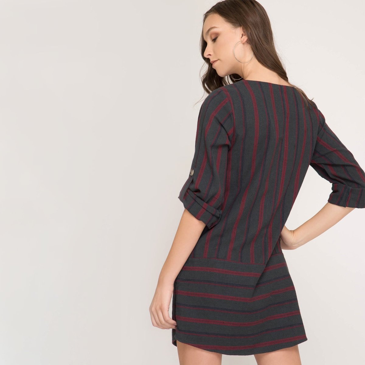 She + Sky Lace - Front Summer Dress - Kija Hair Salon