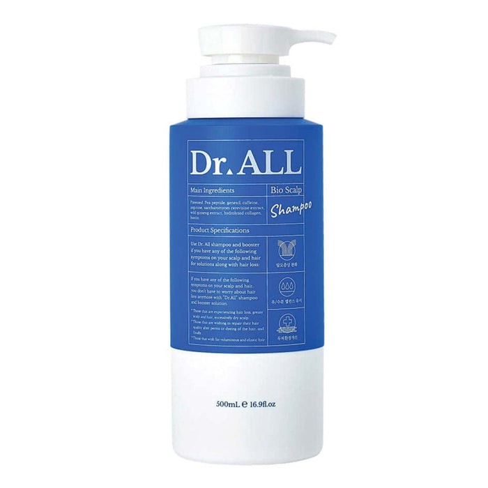 Dr. All Bio Scalp Shampoo 500 ml pump bottle