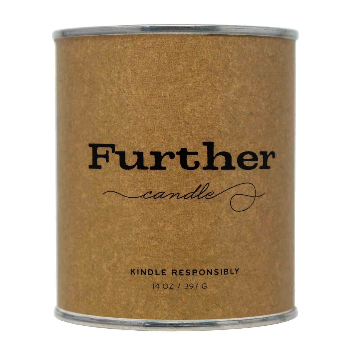 Further Candle - Tin Jar Edition - Kindle Responsibly - Kija Hair Salon