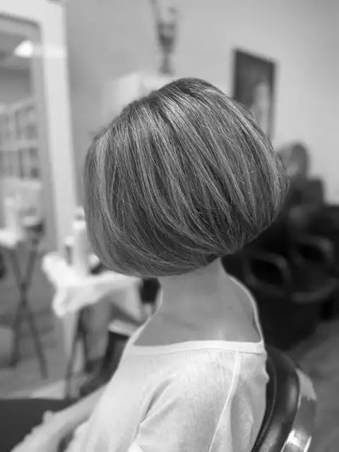 Highlighted bob by Atosa at Kija Hair Salon