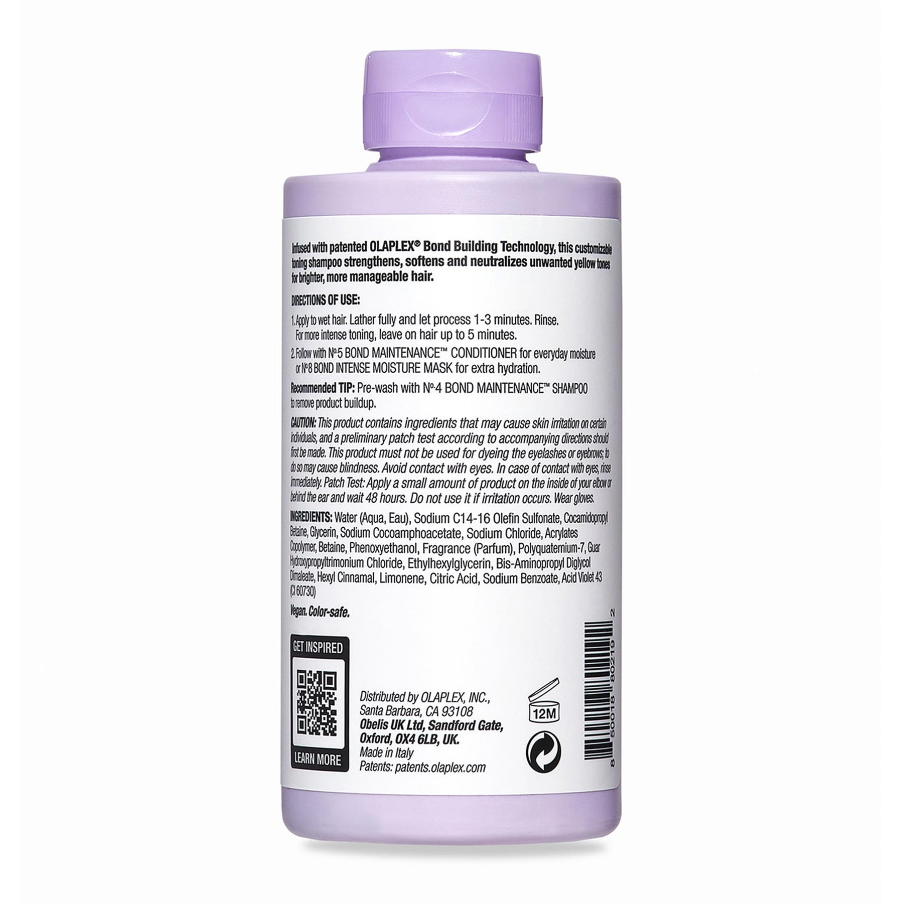 Olaplex No. 4P Blonde Enhancer Toning Shampoo
