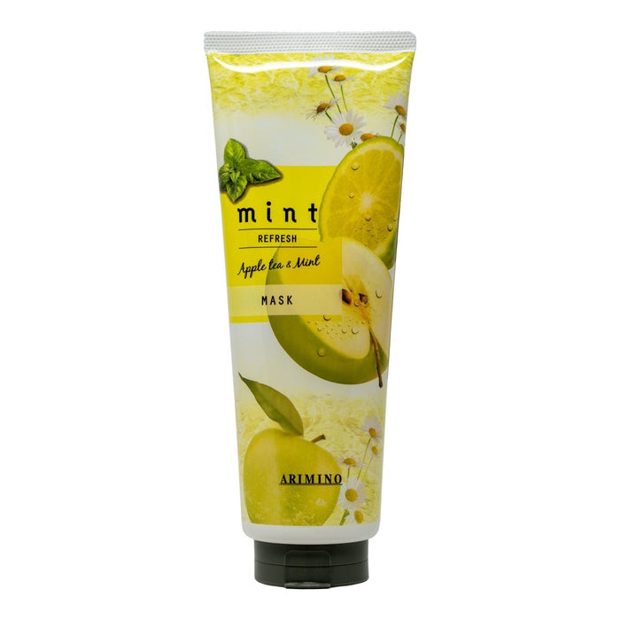 Arimino Mint Mask Refresh cooling scalp conditioner and hair mask
