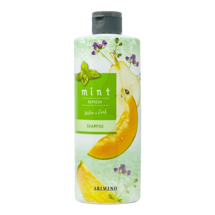 Arimino Mint Shampoo Refresh Melon and Leaf 600ml cooling scalp shampoo