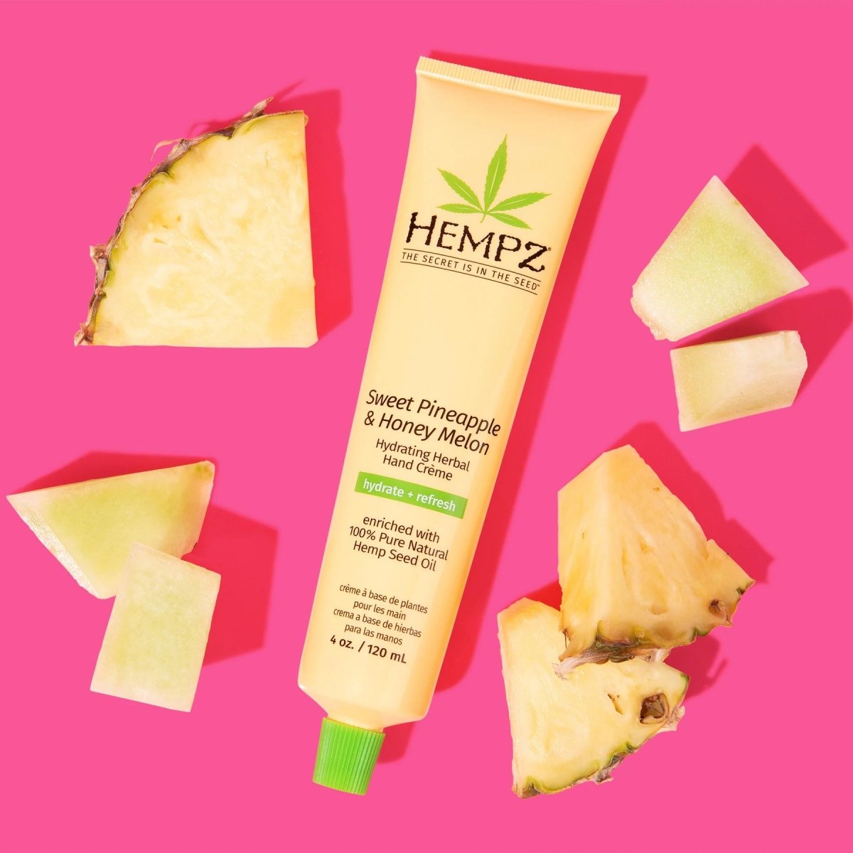 Hempz Sweet Pineapple & Honey Melon Hydrating Herbal Hand Creme - Kija Hair Salon