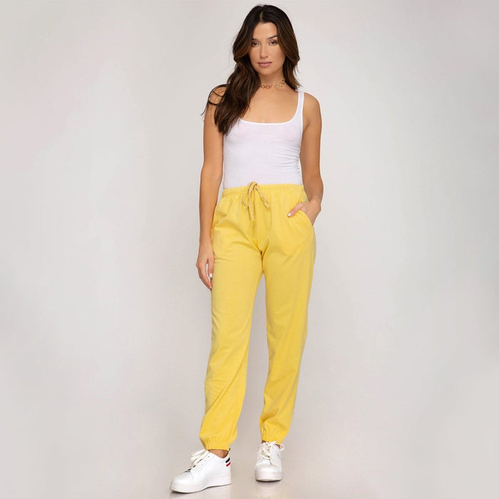 She + Sky Knitted Sweatpants - Kija Hair Salon