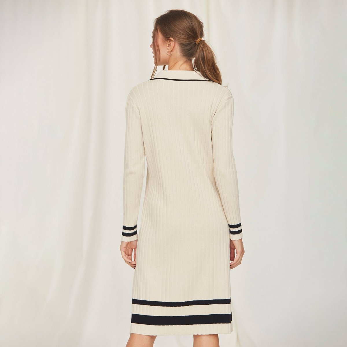 Sweater Dress Fitted CashSoft Varsity Cable-Knit Mini Sweater Dress Gap Sweater Dress Fitted CashSoft Varsity Cable-Knit Mini Sweater Dress Gap